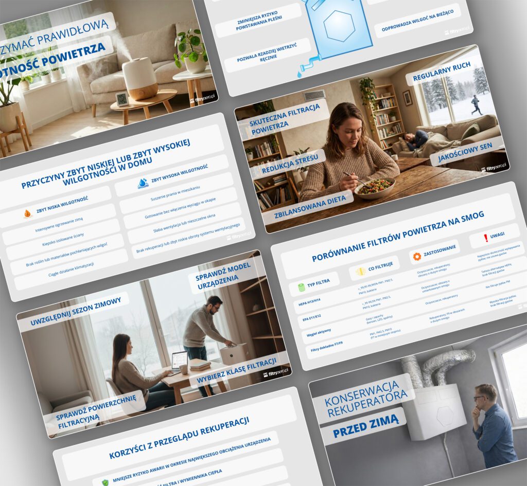 Filtry aero - zestawy grafik z wykorzystaniem SI