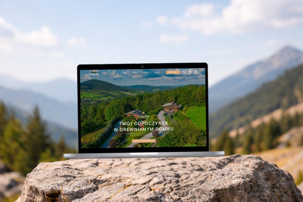 Słoneczne wzgórze - Strona internetowa i logo